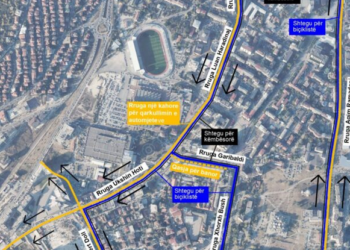 Vazhdon testimi i qarkores njëkahëshe gjatë vikendit në Prishtinë