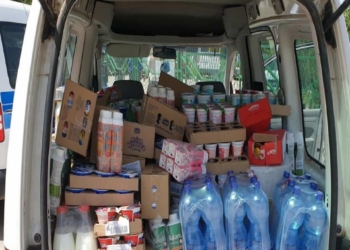 Sekuestrohet një rimorkio me pije dhe një automjet me mallra tjera