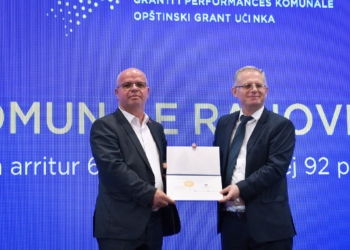 Rahoveci vlerësohet komuna me performancën më të mirë