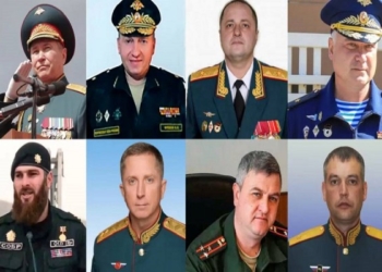 ​SHBA: Tetë deri në dhjetë gjeneralë rusë janë vrarë në Ukrainë