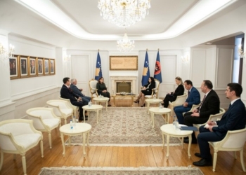 Osmani priti në takim kryetaren e Gjykatës Kushtetuese të Shqipërisë dhe atë të Kosovës