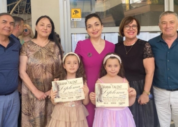 Dy vajzat e Osmanit pjesë e një gare talentesh në Tiranë