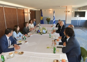 MPJD jep detaje për ditën e parë të vizitës së Gërvallës në Izrael