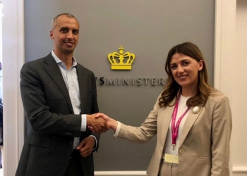 Ministrja Haxhiu takon homologun e saj danez, flasin për bashkëpunim