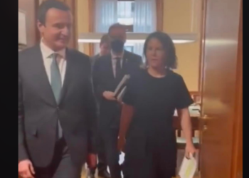 Kurti takon edhe ministren e Punëve të Jashtme të Gjermanisë