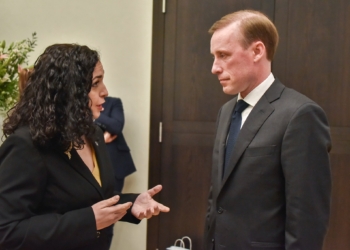 Vizita në SHBA, Osmani takon një nga këshilltarët e Bidenit