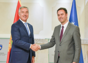 Konjufca i shpreh mirënjohje Gjukanoviqit për mbështetje ndaj Kosovës