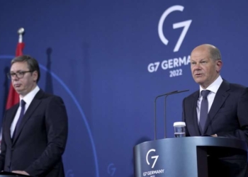 Vuçiq pas takimit me Scholz: Jemi për një kompromis me Prishtinën, po ruajmë paqen në Ballkanin Perëndimor