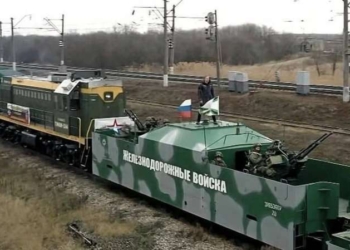 Hidhet në erë një tren që po transportonte ushtarë rusë