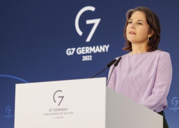 Ministrja gjermane: Rusia duhet të marrë përgjegjësinë për luftën në Ukrainë