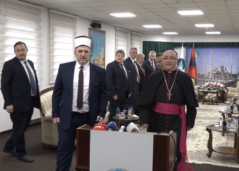 Ipeshkvi Dodë Gjergji pas vizitës në BIK: Bajram e Pashkë i festojmë së bashku