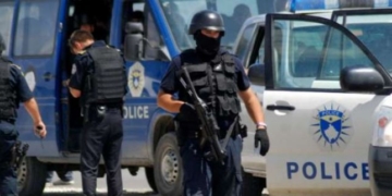 Policia e Kosoves.