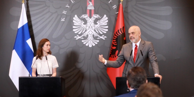 Kryeministrja e Finlandës: Shqipëria të nisë negociatat për anëtarësimin në BE