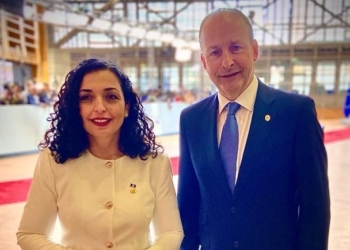 Osmani kërkon nga Irlanda mbështetjen për anëtarësim të Kosovës në KiE
