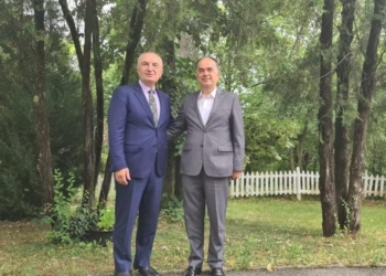 Ilir Meta takohet me presidentin e zgjedhur, Bajram Begaj