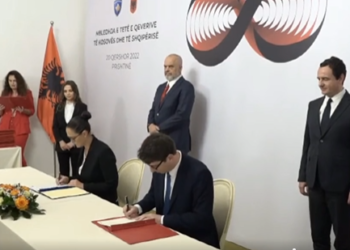 Marrëveshjet e nënshkruara ndërmjet Qeverisë së Kosovës dhe Shqipërisë