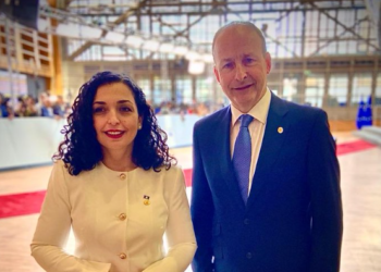 Kryeministri irlandez: Takim i ngrohtë me presidenten Osmani, përsërita mbështetjen për rrugëtimin e tyre evropian