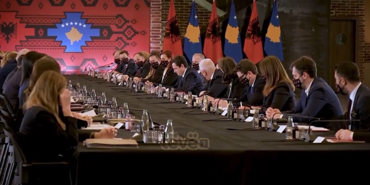 Më 24 qershor mblidhen Qeveria e Kosovës dhe ajo e Shqipërisë