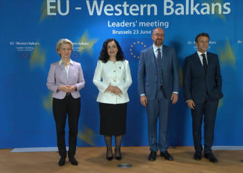 Osmani i fton Von der Leyen, Michelin dhe Macronin në “Sunny Hill”