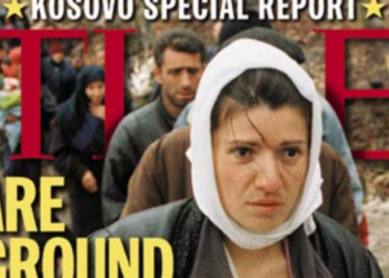 Hovenier takon gruan kosovare që u bë pjesë e ballinë së “Time” gjatë luftës së vitit 1999