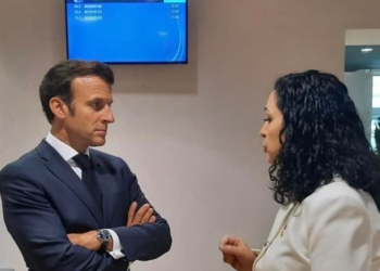 Presidentja Osmani takohet me Macronin para Samitit të Brukselit