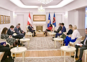 Osmani në takim me Schallenberg: Austria ka ecur me Kosovën në çdo periudhë historike