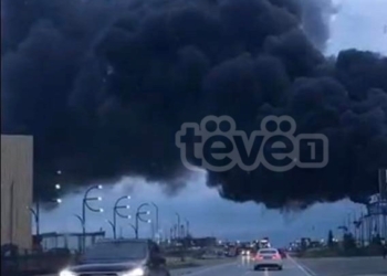 Përfshihet nga zjarri fabrika e ngjyrave në Ferizaj