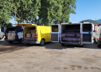 Kapen mbi gjashtë tonë mallra të kontrabanduara në Mitrovicë, po barteshin nga Serbia