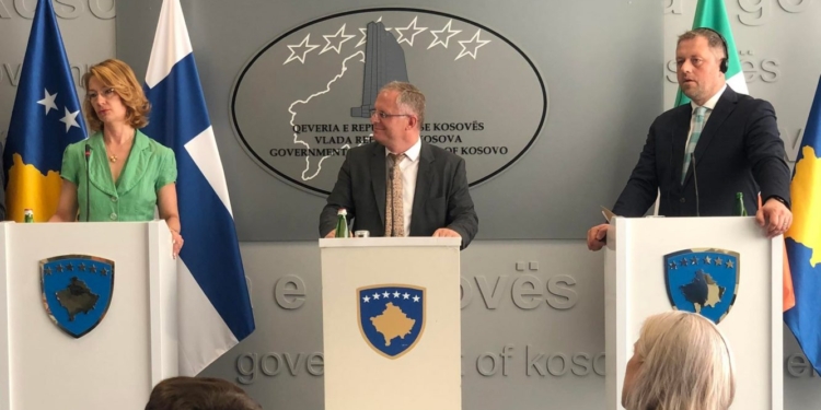 Bislimi shpreson në ndihmën e Finlandës dhe Irlandës për liberalizim dhe anëtarësim në NATO