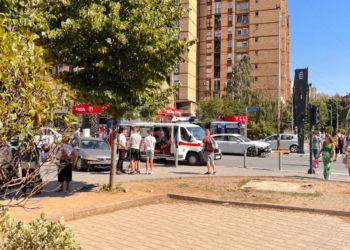 Aksident trafiku në Prishtinë