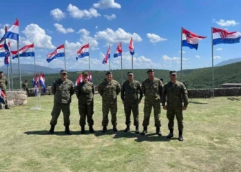 Policia Ushtarake e FSK-së trajnohet me Policinë Ushtarake Kroate