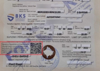 BKS-ja lehtëson qasjen në rimbursim, vendos QR Code në policën e sigurimit