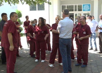 Punëtorët e sigurimit fizik dhe teknik kërkojnë pagesën shtesë prej 10% të pagës bazë