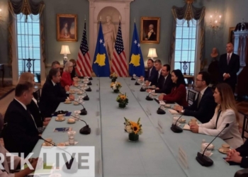 Nis takimi i Kurtit dhe Osmanit me sekretarin Blinken