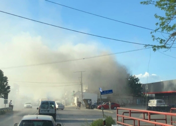 Digjet një shtëpi në Bardhosh