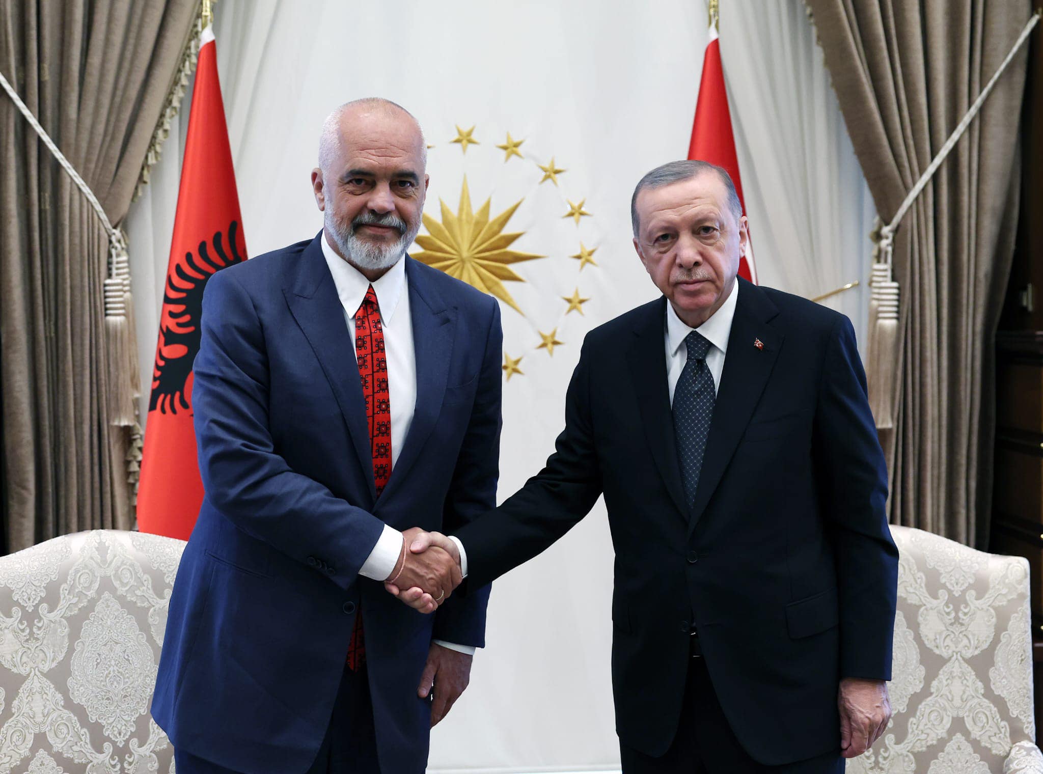 Rama dhe Erdogan takohen ne Turqi