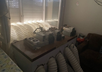 Kapen pajisjet për prodhimin e kriptomonedhave në Podujevë