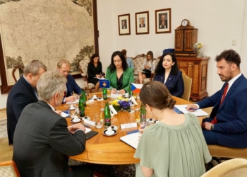 Osmani kërkon nga Çekia përkrahje për liberalizim të vizave dhe anëtarësim në KiE e NATO