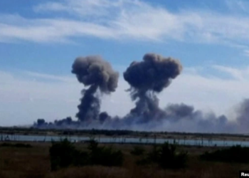 Imazhet satelitore shfaqin dëme të mëdha në bazën ajrore në Krime