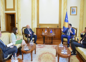 Konjufca pret në takim zv.shefen e re të Misionit të Ambasadës amerikane, i uron suksese