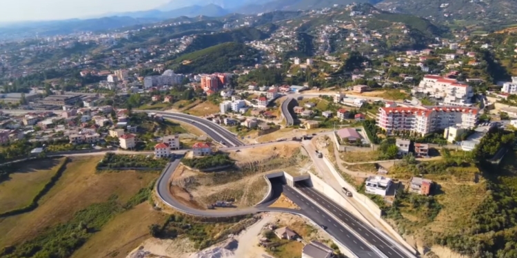 Përfundojnë punimet në Lotin 2 të Unazës Lindore të Tiranës