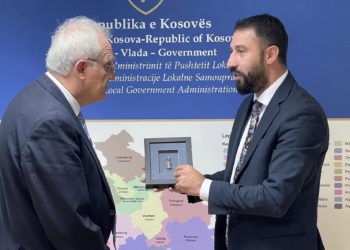 Krasniqi takon nënkryetarin e parlamentit evropian, diskutojnë për bashkëpunimet në nivel lokal
