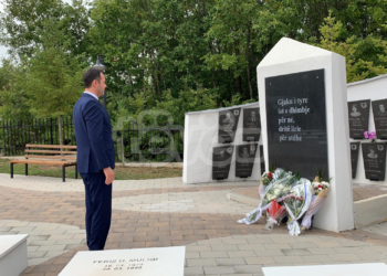 Konjufca bën homazhe në Abri të Epërme