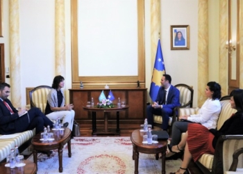 Konjufca takohet me Koordinatoren për Zhvillim e UN në Kosovë