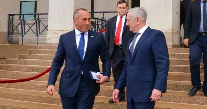 Haradinaj kujton takimin me James Mattis: Mbështetja e tij rezultoi në formimin e Ushtrisë së Kosovës
