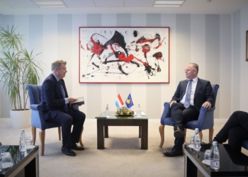 Bislimi priti shefin e misionit të Luksemburgut në Kosovë, Eric Dietz