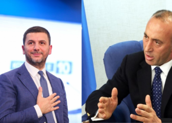 Krasniqi e Haradinaj nënshkruhen në librin e ngushëllimeve për Elizabeth II