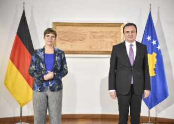Kurti takon ministren gjermane, e falënderon për përkrahjen ndaj vizave