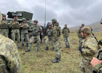Trupat tokësore të Kosovës dhe ato të Shqipërisë bëjnë stërvitje vëllazërore