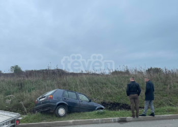 Vetaksident në magjistralen Prishtinë-Mitrovicë